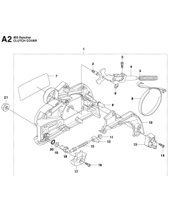 Clutch Cover for Husqvarna 455