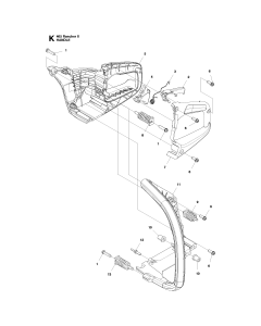 Handle Assembly for Husqvarna 465