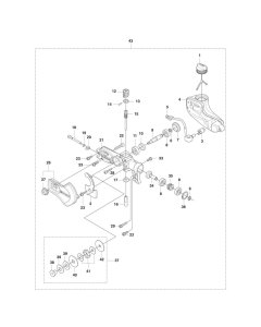 Saw Head Assembly for Husqvarna