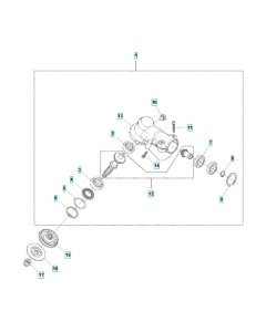 Bevel Gear Assembly for 545F