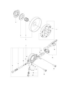 Clutch, Oil Pump Assembly