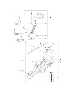 Assembly for Husqvarna 550XP