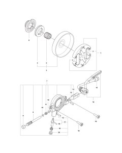 Clutch, Oil Pump Assembly