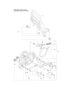 Chain Brake, Clutch Cover
