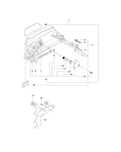 Clutch Cover for Husqvarna 576XP
