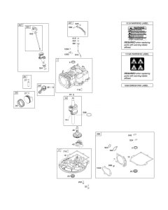 Camshaft, Crankshaft & Cylinder Assembly