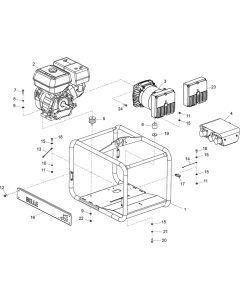 Main Assembly for Belle GPX 5000