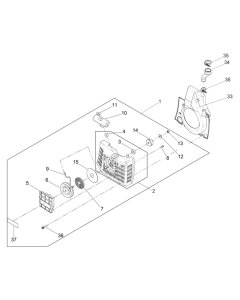 Starter Assembly for Wacker BTS 630