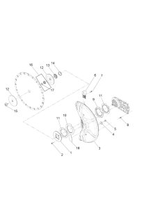 Guard Assembly for Wacker BTS 630