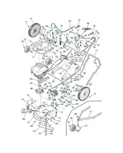 Husqvarna D51 S Assembly