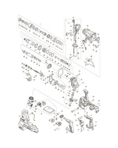 Main Assembly for Makita DHR281ZJ
