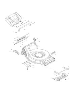 Deck Assembly for Makita DLM533
