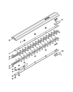 Blade Assembly for Stihl HL 135