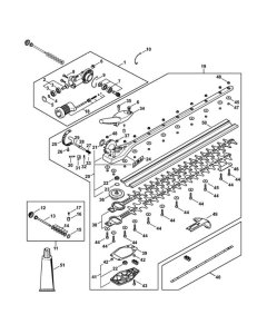 Angle Drive 600mm Assembly