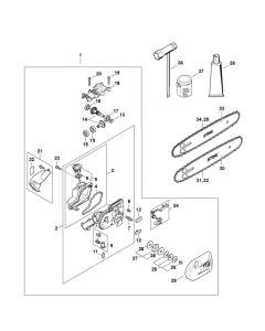 Gear Head Assembly for Stihl HT 134