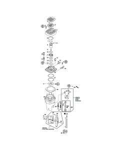 Fan Motor Assembly for Paslode IM65