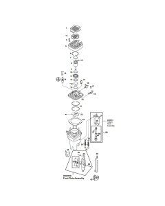 Fan Motor Assembly for Paslode