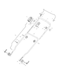 Handle Assembly for Makita LM003G