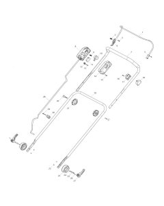 Handle Assembly for Makita LM004G