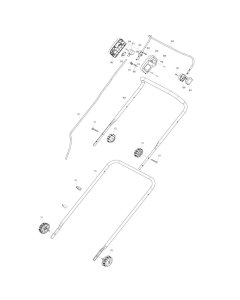 Handle Assembly for Makita LM430D
