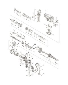 Makita M8701 Main Assembly