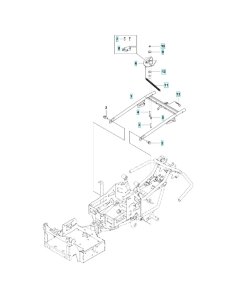 Frame Assembly for Husqvarna R 112iC