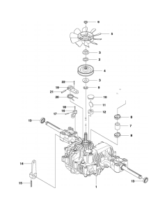 Transmission Assembly for Husqvarna