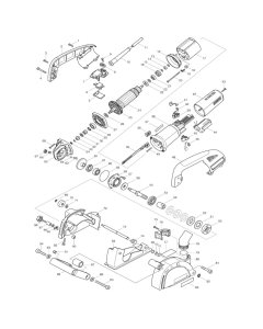 Makita SG1250 Wall Chaser Assembly