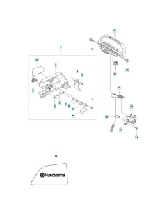 Chain Brake for Husqvarna T535i