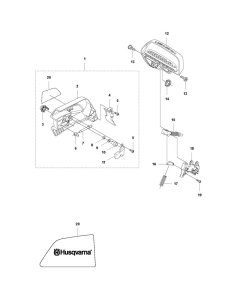 Chain Brake for Husqvarna T536Li XP
