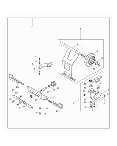 Wheel Assembly for Wacker VP2050Aw
