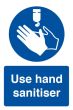 Use Hand Sanitizer Sign (Adhesive)