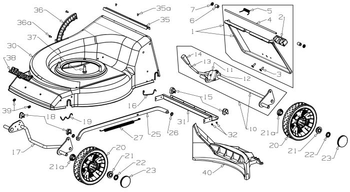 Deck Assembly for Masport 200ST L