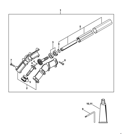 Angle Drive for Stihl HTA 135