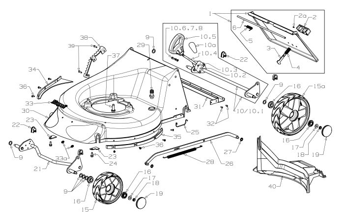 Deck Assembly for Masport 300AL