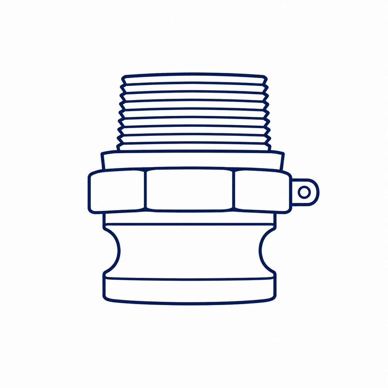 Type A camlock coupling