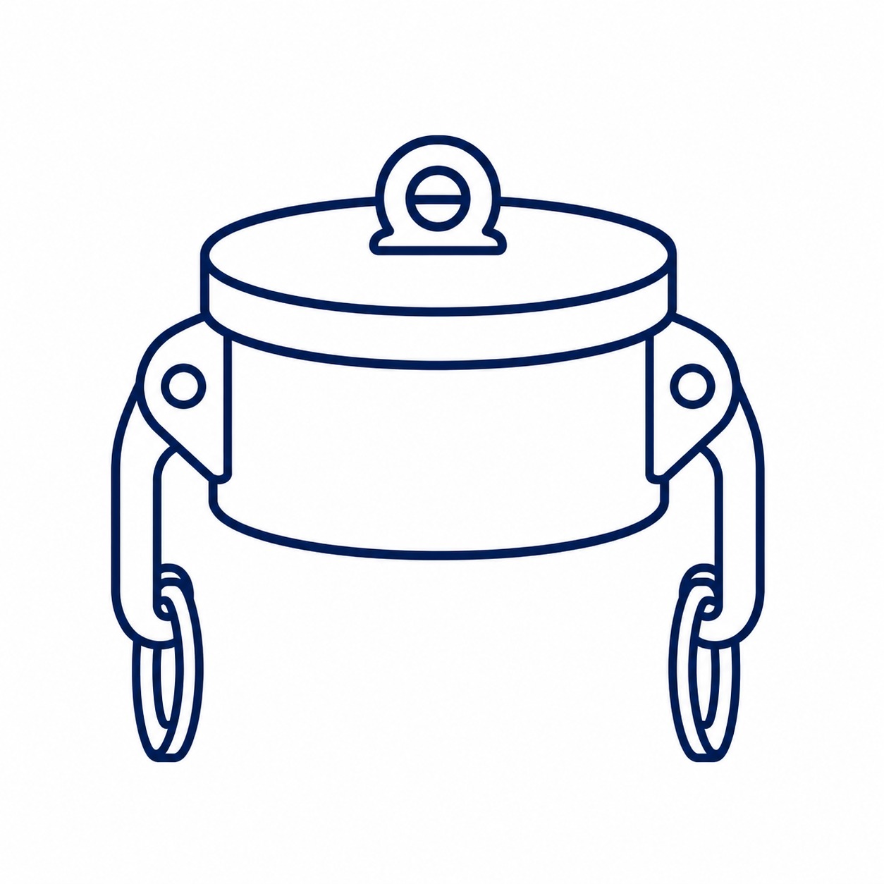 Type DC camlock dust cap