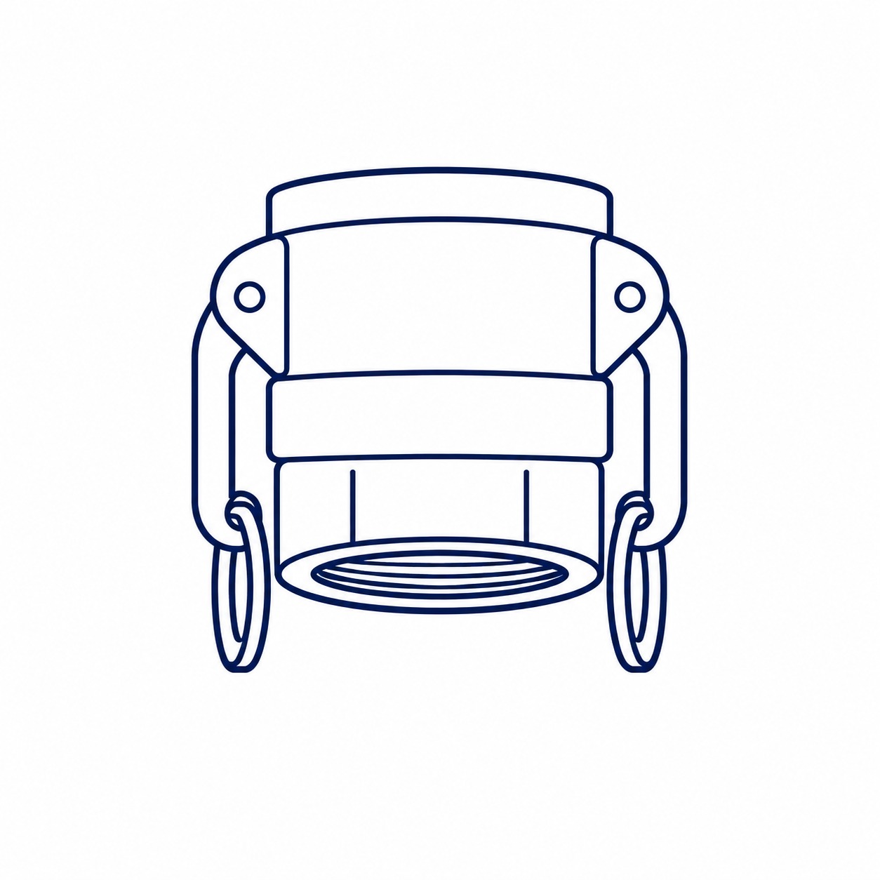 Type D camlock coupling